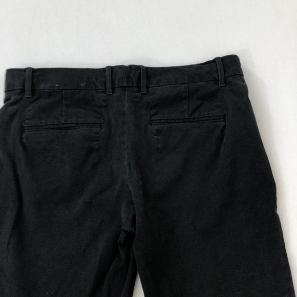Gap Pants Women's 8A Black Two Way Stretch Straight Leg Pants Size 8A (32x26) - Picture 12 of 14